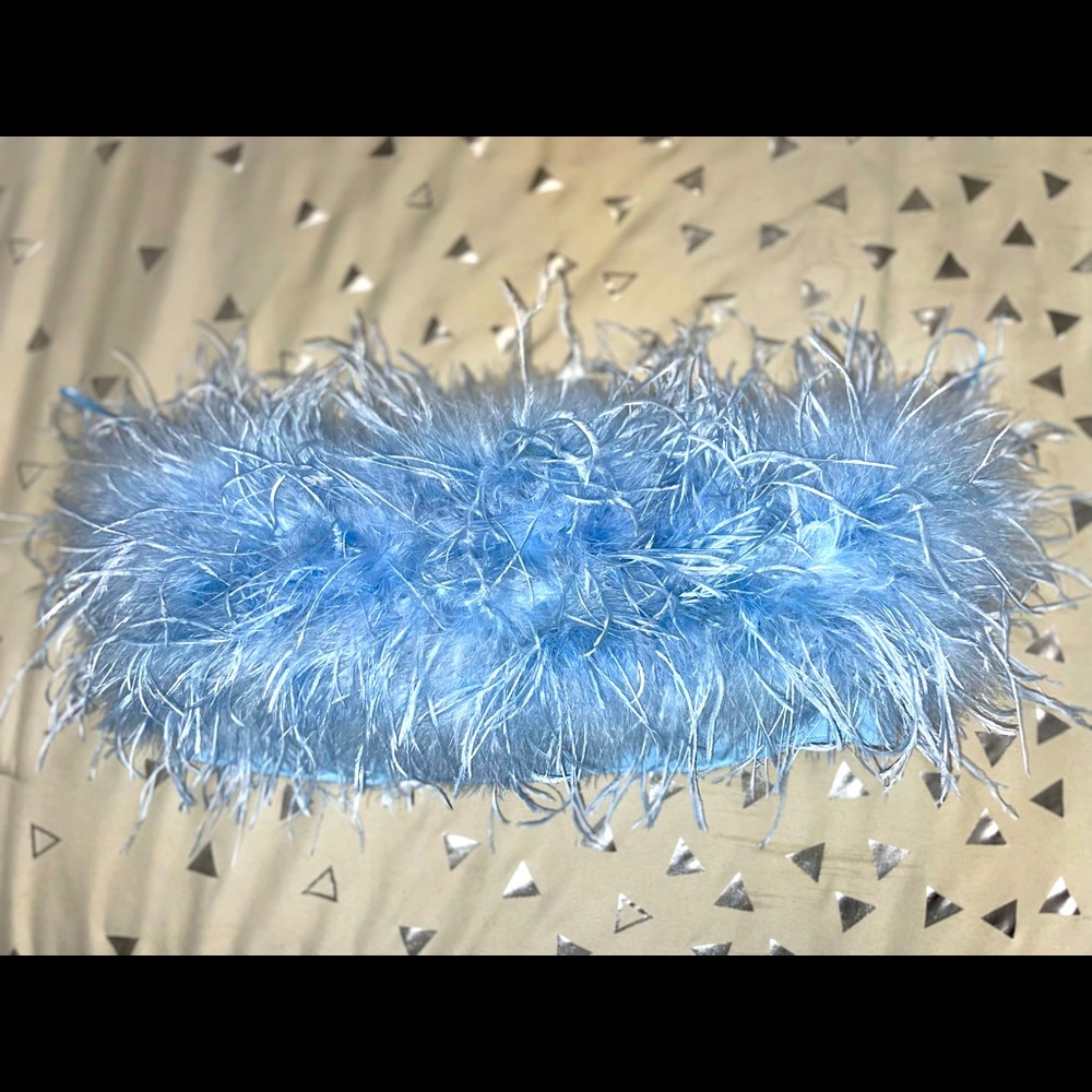 NWT FashionNova Feather bandeau top